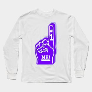 #1 ME! - IM Number one Purple Long Sleeve T-Shirt